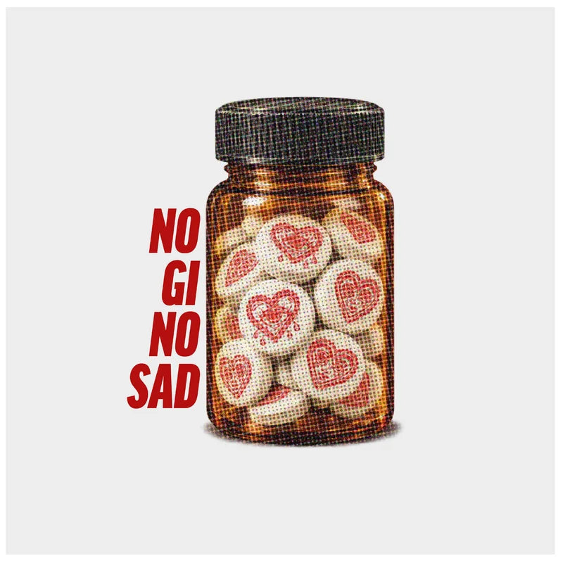 No gi No sad TEE — campaign photo 2 — original artwork