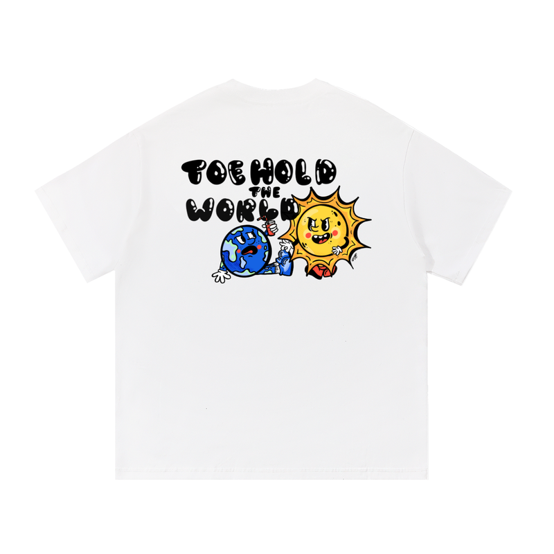 Toe Hold the world TEE