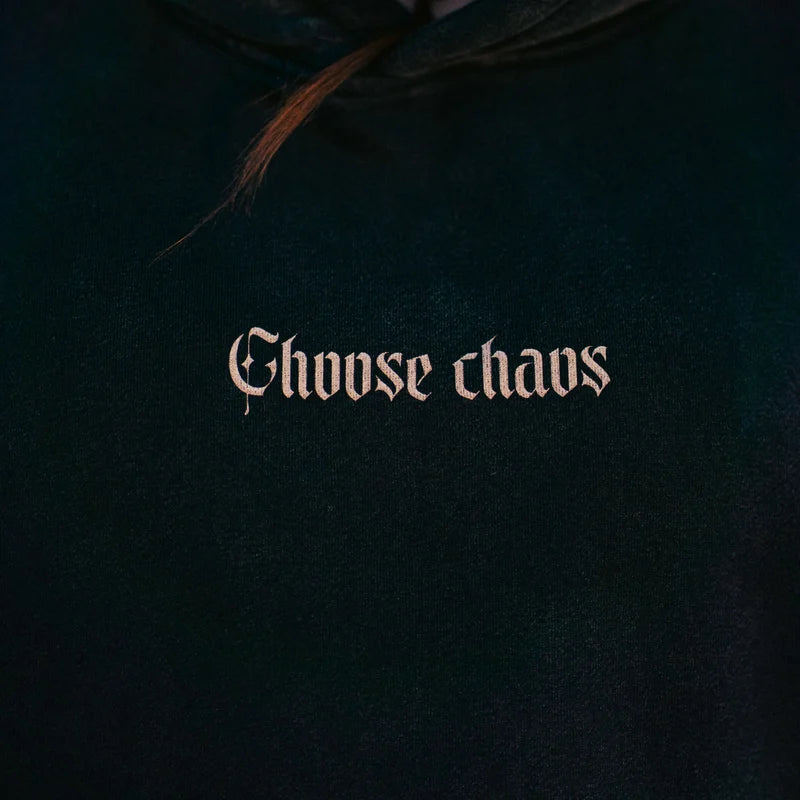 Choose Chaos Front slogan only